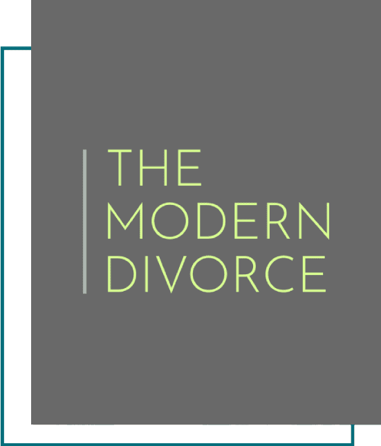 A picture of the modern divorce logo.